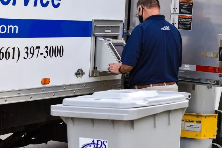 ADS Shred Truck at Event