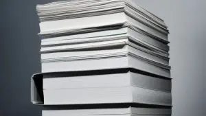 stack of documents