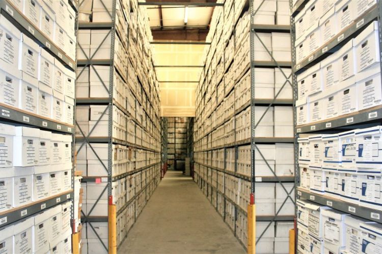 Secure record storage facility